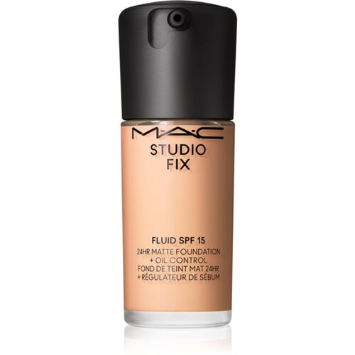 MAC Cosmetics Studio Fix Fluid SPF 15 24HR Matte Foundation + Oil Control matirajući puder SPF 15 nijansa C3.5 30 ml Slike