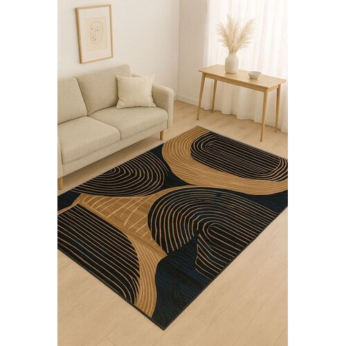 Conceptum Hypnose Tepih BSR-7, Pravougaoni, 100 x 180 cm, Smeđi-crni Cijene