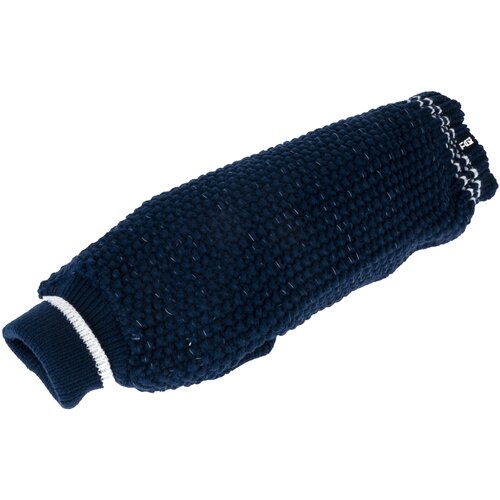 TIAKI pulover za pse Reflective Knit, tamnoplavi - Duljina leđa oko 40 cm Cijene