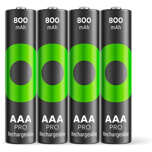 GP Batteries 1x4 GP ReCyko Pro NiMH Battery AAA/Micro 800mAh Pro Slike
