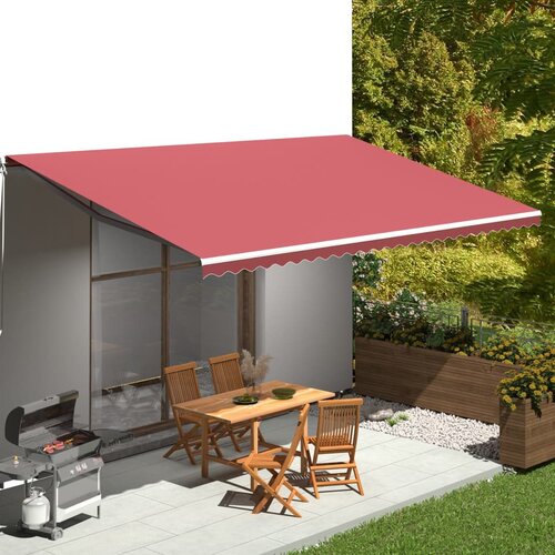 vidaXL Nadomestno blago za tendo bordo rdeče 6x3 m Cene