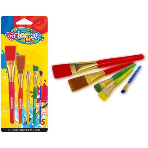 Colorino Čopiči Kids, 5 kosov Slike
