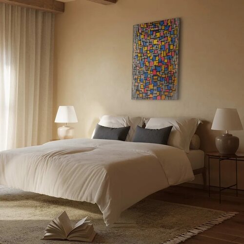  Slika - Piet Mondrian &amp;ndash; Composition 60x90 Standard Slike