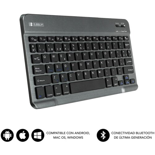 Subblim Teclado tablični računalnik Smart BT tipkovnice siva, (20605509) Slike