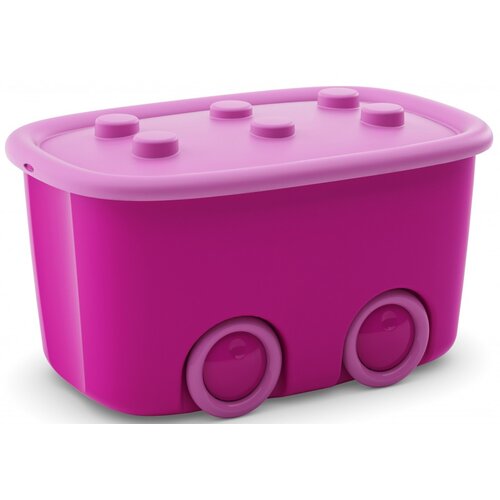  Kutija za odlaganje dečija funny box Pink Cene