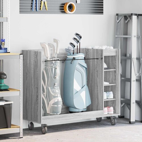 Golf ormar s kotačem Jednobojno Siva Sonoma 120 x 45 x 98 cm Cijene