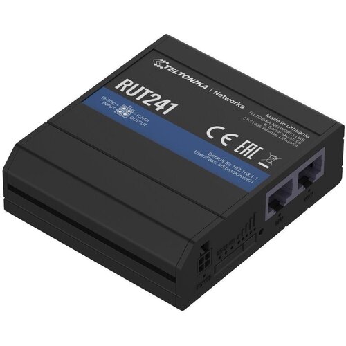 Teltonika RUT241 WiFI router, 1xWAN, 1xLAN,1xSIM, 2xSMA Cene