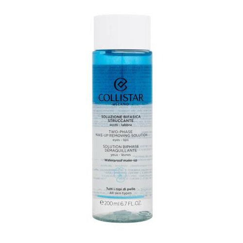 Collistar Two-Phase Make-Up Removing Solution odstranjevalec ličil za oči 200 ml Cene