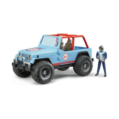 Bruder Jeep Cross Country Racer vozilo in voznik Cene