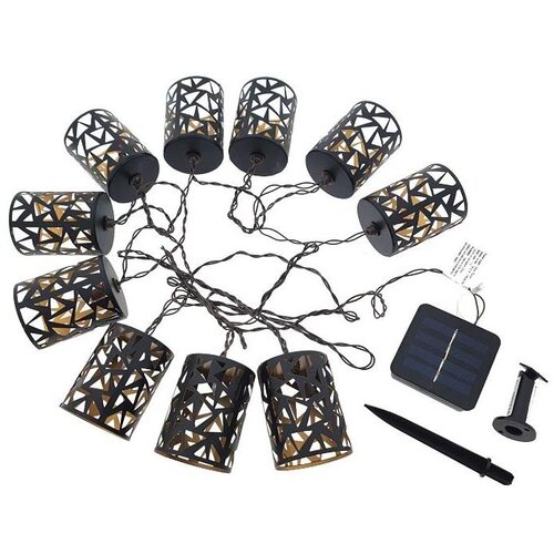  LED Solarni lanac 10xE12/3,65m IP44 topla bela Cene