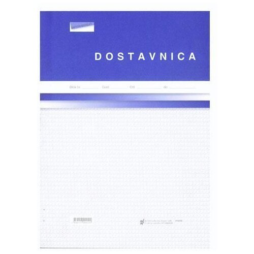 NARODNE NOVINE-UT I-29/A-NCR DOSTAVNICA S PRIMKOM A-4; Blok 3 x 50 listova, 21 x 29,7 cm Slike