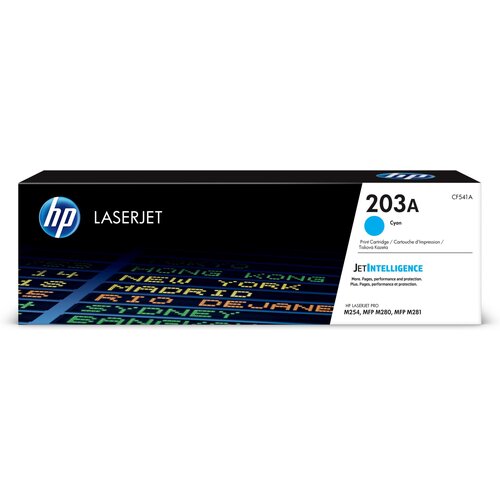 HEWLETT-PACKARD HP 203A Cyan Original LaserJet Toner Cartridge Slike