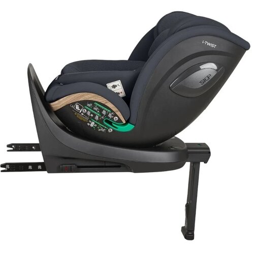 Kikka Boo auto sedi&amp;scaron;te Twist Premium Grey 40-150cm Slike