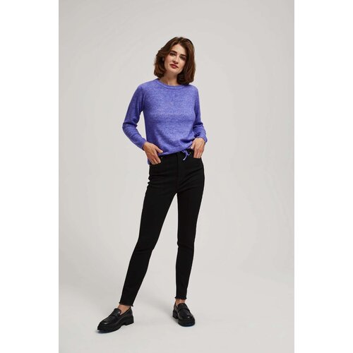 Marisse Mid-Rise Skinny Jeans Black Cene