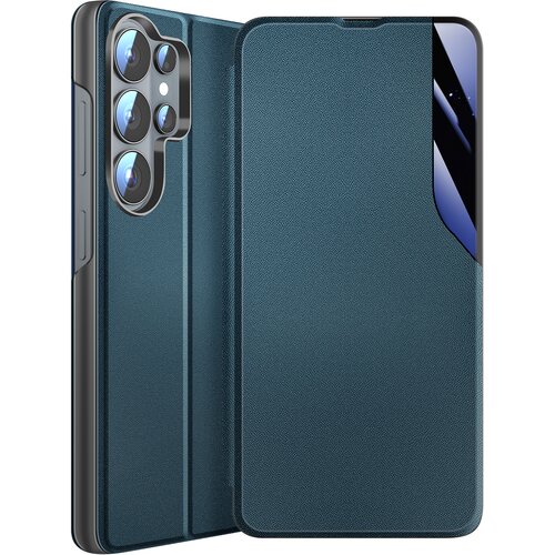AVIZAR Preklopni etui za Galaxy S26 Ultra dvo-materilana zasnova s funkcijo stojala, Anas modra (petrolej), (5000273987) Cene