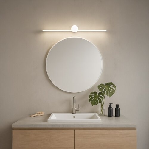  LED kupatilsko osvetljenje za ogledalo ARTIST LED/9W/230V 60 cm IP44 bela Slike
