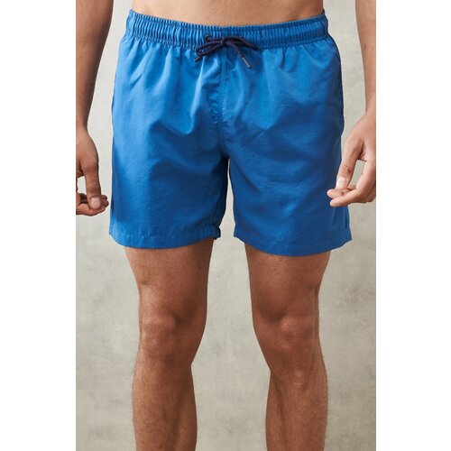 AC&Co / Altınyıldız Classics Men's Indigo Standard Fit Quick Dry Swimwear Marine Shorts. Slike