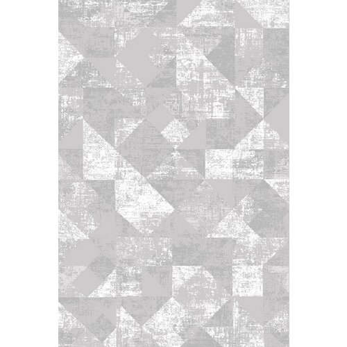 Novel tkana preproga 67/130 cm tkano siva Slike