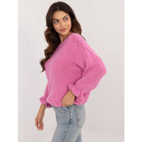 Italy Moda Sweater-MI-SW-2912.10X-pink Cene