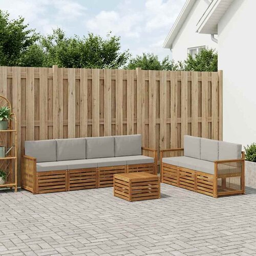  Setovi sofa 8 kom. Čvrsto drvo akacije Cene