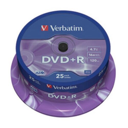 Mediarange dvd+r 1/25 4.7GB Cene