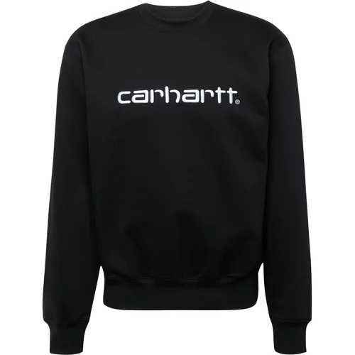 Carhartt WIP Sweater majica crna / bijela