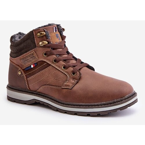 PE1 Warm Men's Ankle Boots McBraun Brown Cene