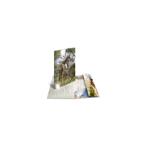 Herma Mapa s elastičnom gumicom A4 PP Glossy Žirafa Cene