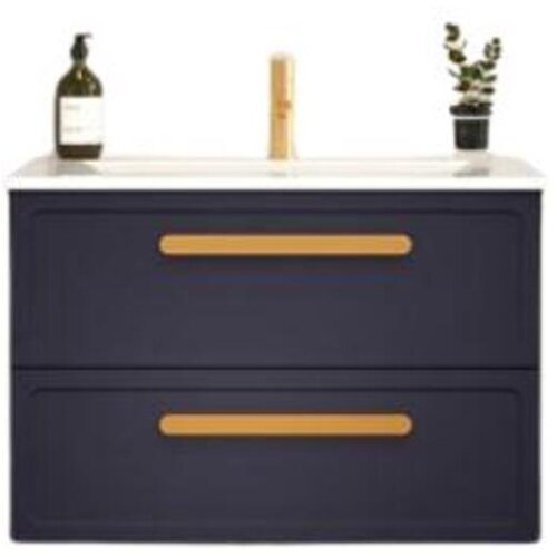 Tboss kopalni&scaron;ka omarica z umivalnikom finix 75, indigo modra Cene