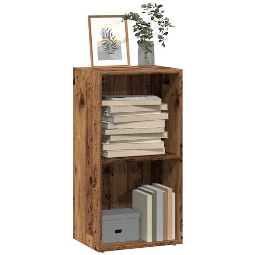 vidaXL Regal za knjige boja starog drva 40x30x77 cm konstruirano drvo Cijene