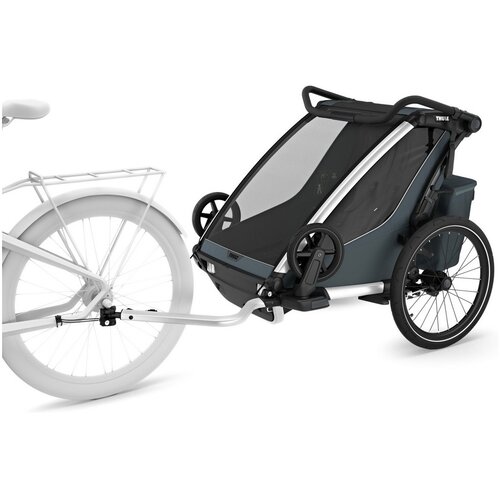 Thule Chariot Cross 2 dečja prikolica za bicikl - Dark Slate Cene