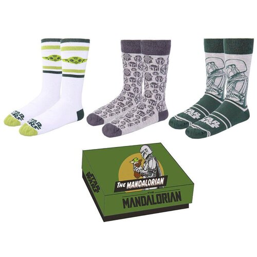 Star Wars Mandalorian pack 3 socks Slike