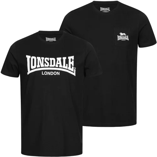 Lonsdale Men's t-shirt regular fit double pack