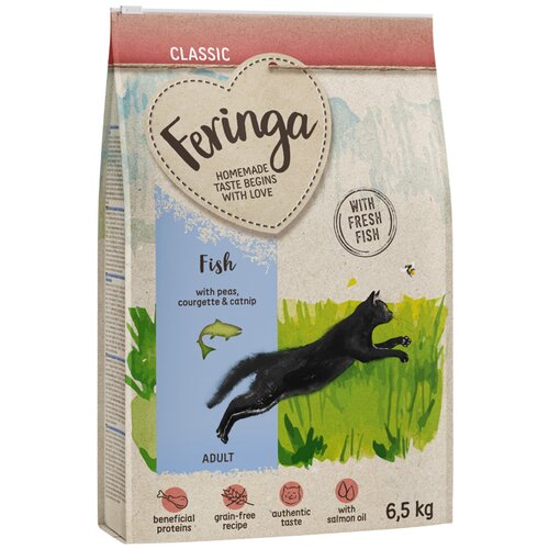 Feringa 5 &euro; popusta! Feringa suha mačja hrana 6,5 kg - Adult Classic riba Cijene