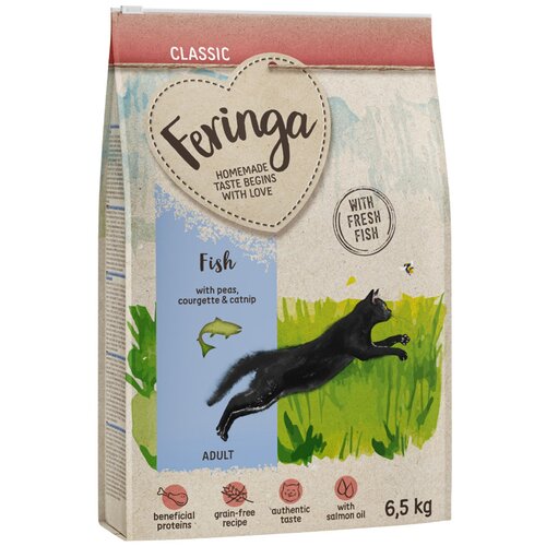 Feringa 5 &amp;euro; popusta! suha mačja hrana 6,5 kg - Adult Classic riba Slike