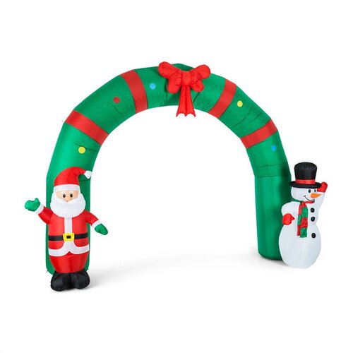 OneConcept Merry-Welcome 250 cm napihljivi obok vrat LED Cene
