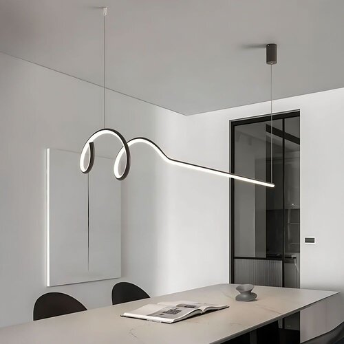 Toolight Viseća lampa LHJ030-CP 120cm crna Slike