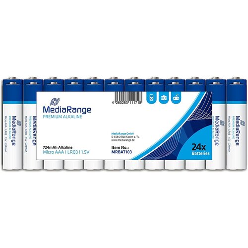  Lr 03 aaa 1,5 v mediarange 1/24 alkalna mrbat103 MEDIARANGE Cene