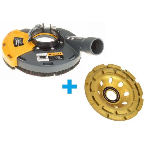 Awtools odsesovanje za kotni brusilnik 115-125mm + plo&amp;scaron;ča 125mm dvovrstna PM0747+H00122 Slike