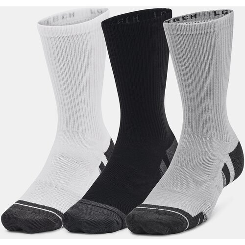 Under Armour Socks UA Performance Tech 3pk Crew-GRY - Unisex Slike