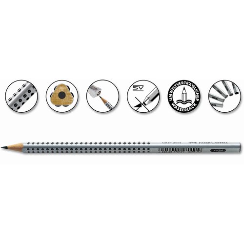 Faber-Castell Grafitni svinčnik B GRIP 117001 (20386860) Cene