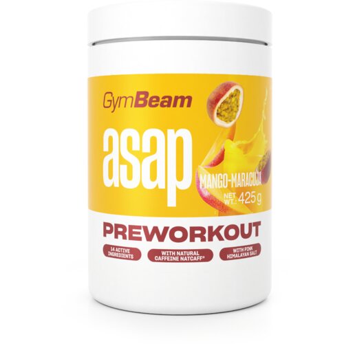 GymBeam Pre-Workout 425 g mango - marakuja Cene
