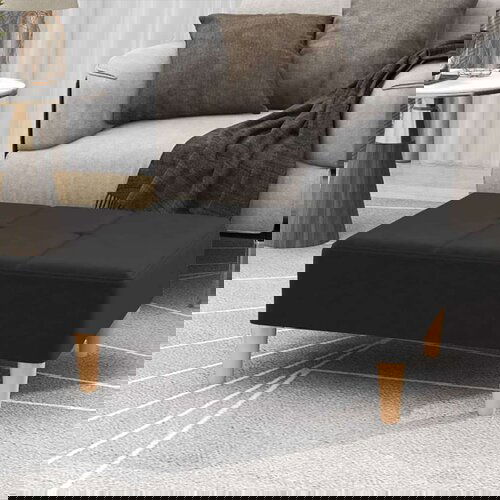  Tabure crni 78 x 56 x 32 cm od tkanine Cijene