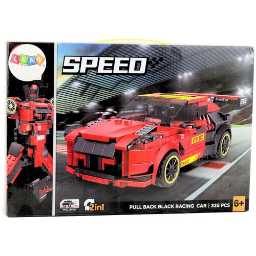  Auto i robot na sastavljanje SpeedBot 2u1 - 335 elemenata Slike