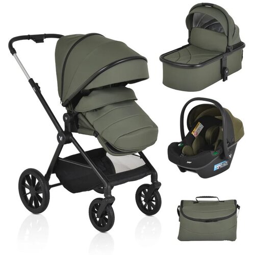 Cangaroo Kolica za bebe 3u1 Joker Olive green Cene