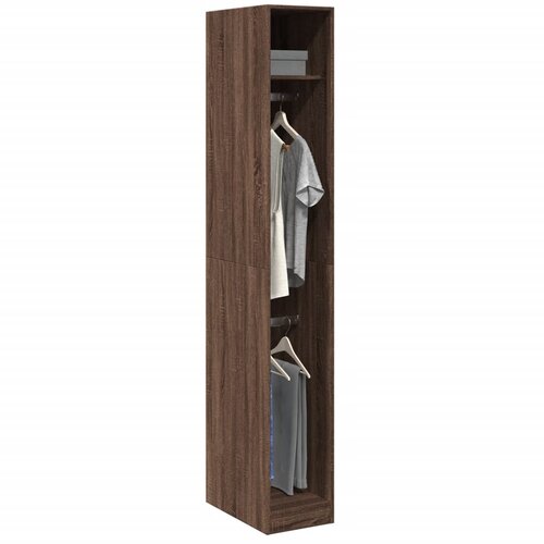 VidaXL Ormar boja smeđeg hrasta 30x50x200 cm od konstruiranog drva Slike