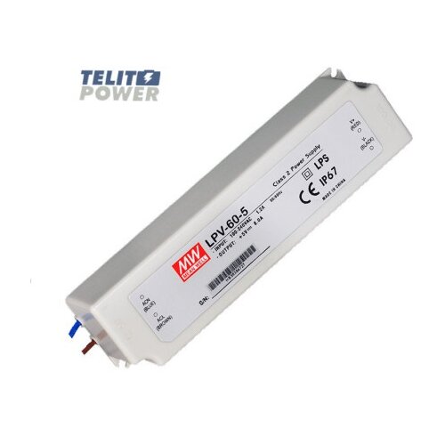 Mean Well Mean Well LPV-60-5 &ndash; LED napajanje 40W, 5VDC, IP67 ( 5002 ) Cene