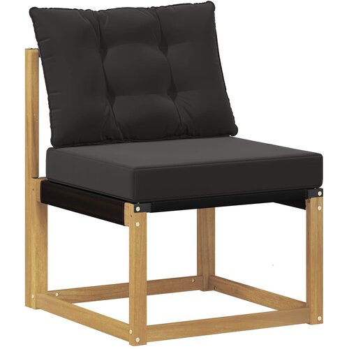  Set vanjskih sofa 9 kom. Bijela i crna Slike