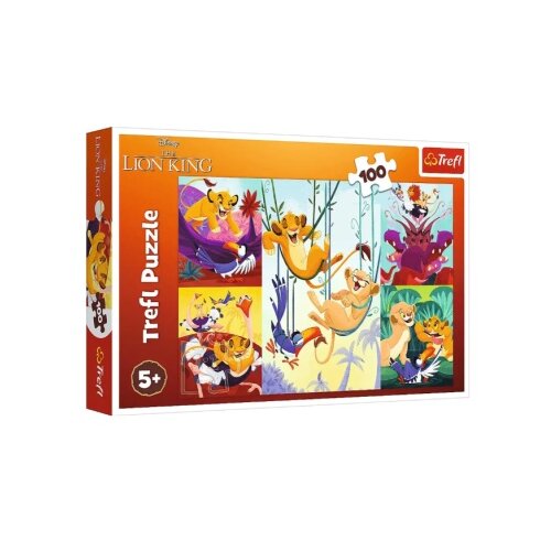 Tref line puzzle kralj lavova 100 ( T64787 ) Slike