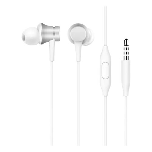 Xiaomi slusalice za smartphone in-ear headphones basic silver Slike